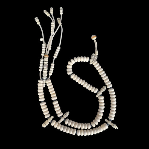 TASBIH TIJANI GENUINE COW BONE SIZE 12 X 7 MM BEAUTIFUL ARTISANAL MISBAHA